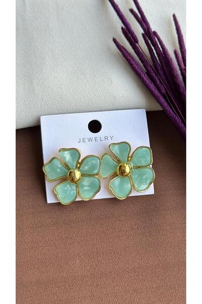 ŞİMŞEK BİJUTERİ حلق مزين بالزهور