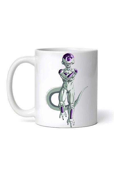 OEM Cană albă personalizată, Freezer Dragon Ball, INOVATIX®. 330 ml