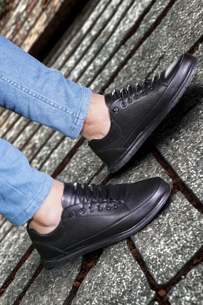 G GÜR MODA Snur ortopedic complet Detaliat Elastic Confortabil Zilnic Ușor NEGRU Culoare ușoară și confortabilă PANTOF