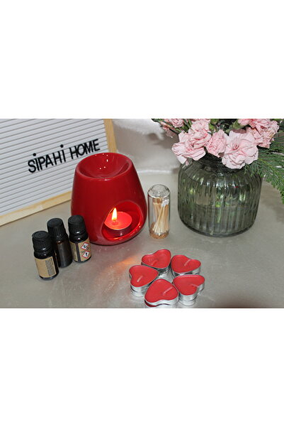 HomeSipahi Buhurdanlık koku mum seti seramik