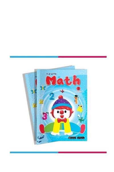 KG KİDS كتاب Fun With Math - مناسب لسن 4 إلى 5 سنوات