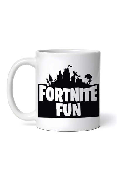 OEM Cană albă personalizată, Fortnite Fun, INOVATIX®. 330ml