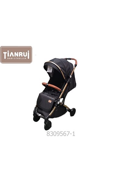 Mini Baby Foldable stroller with multiple reclining positions and adjustable canopy