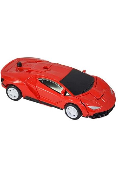 K&A - Robot Transforming Car - 668-2 - Red