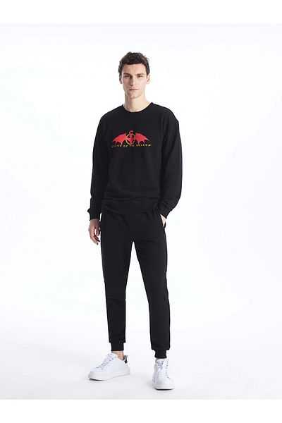LC Waikiki XSIDE Μαύρο Slim Fit Ανδρικό Jogger Sweatpants