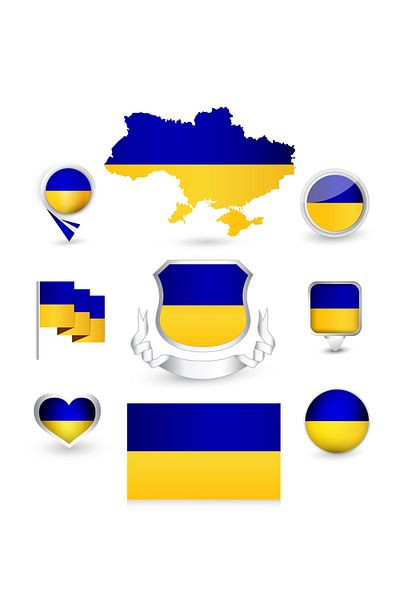 Reysa Tasarım Ukraine Sticker Set