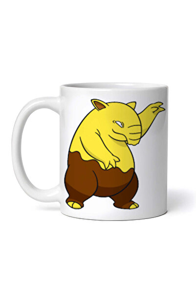 OEM Cană albă personalizată, Pokemon Drowzee, INOVATIX®. 330 ml