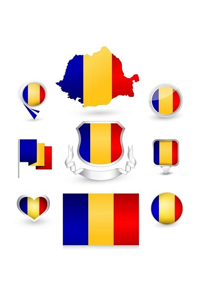 Reysa Tasarım Romania Sticker Set