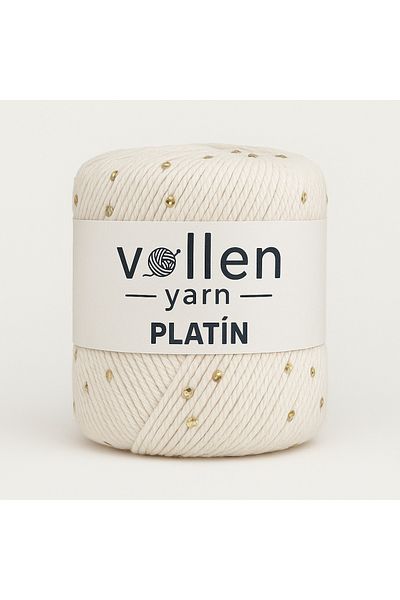vollen yarn Πλατινένιο νήμα πλεξίματος με παγιέτες