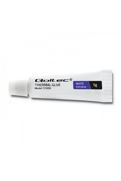 OEM Qoltec thermal adhesive 0.975 W/mK 5g White