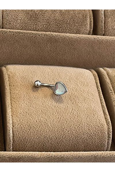 Rupen Kraft 316 l surgical steel heart detailed belly piercing