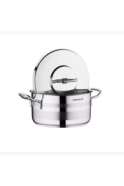 KORKMAZ Korkmaz Astra 18/10 Turkish Stainless Steel Cookware 7.2L 26cm A2026