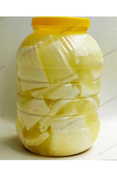 Burağın Bahçesi Elazığ Tam Yağlı Kaynatılmış Salamura Inek Yaprak Peynir 5 Kg