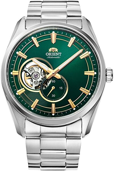Orient Automatic/Hand-Winding Semi-Skeleton Dress Watch with Sapphire Crystal