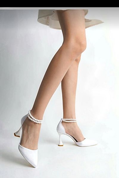 Modavien Women's 10 cm Pearl Evening Shoes