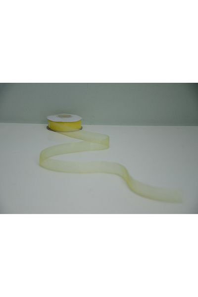ÇINARASYADAHOME Organza Ribbon 20mm 23 Meters Tulle Ribbon
