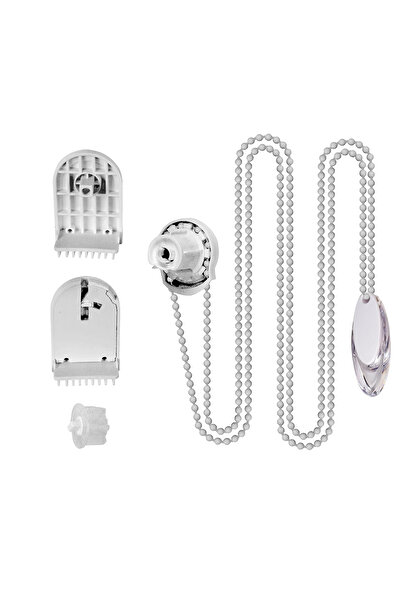 MEKSTOR Zebra & Stor Perde Mekanizma Tamir Seti - 4,5 Cm Kasaya Uyumlu ( beyaz )