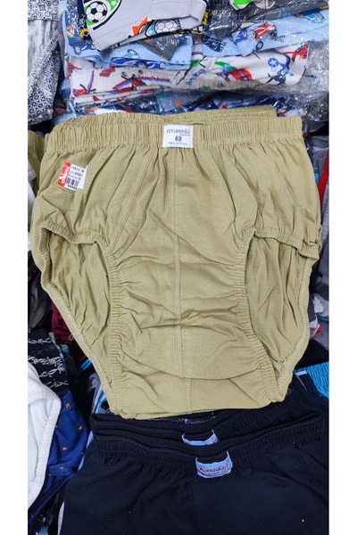 Ceylanoğlu 002 6-пачка білих трикотажних чоловічих трусів