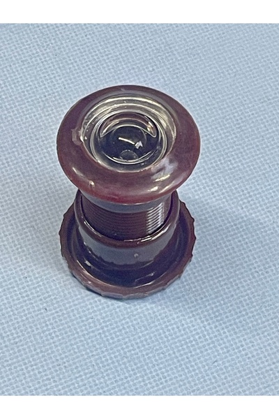 Genel Markalar Ahşap kapı dürbünü eski tip plastik Sağ Garantisiz Kapı Dürbünü Plastik TR Nemli bir bezle silin.