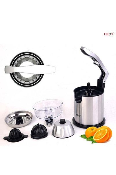 flexy Flexti Citrus Juicer 200W Stainless Steel Body and Filter