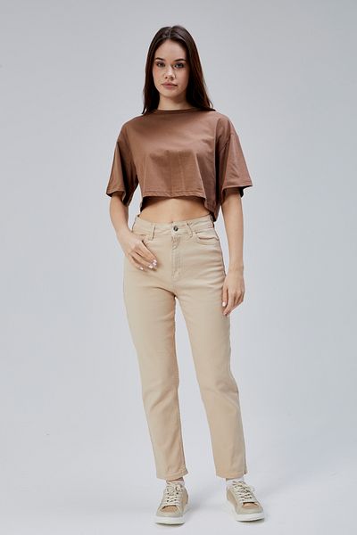 geenz manifacture Ακορντεόν Ψηλόμεση Lycra Mom Jeans Skinny Leg Jeans