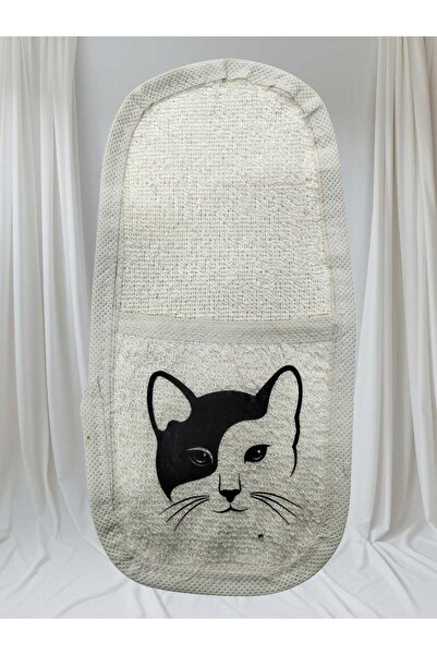 ilkadimbuklet Kedi Desenli Çocuk Banyo Lifi | Havlu Kumaştan Bebek Banyo Lifi...