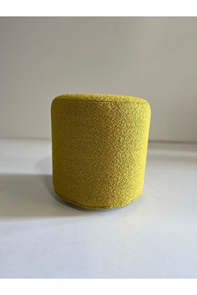 Tortuga Çap 35cm Yükseklik 38 cm Dekoratif Yuvrlak Puf