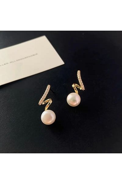 Ayzen pearl earrings
