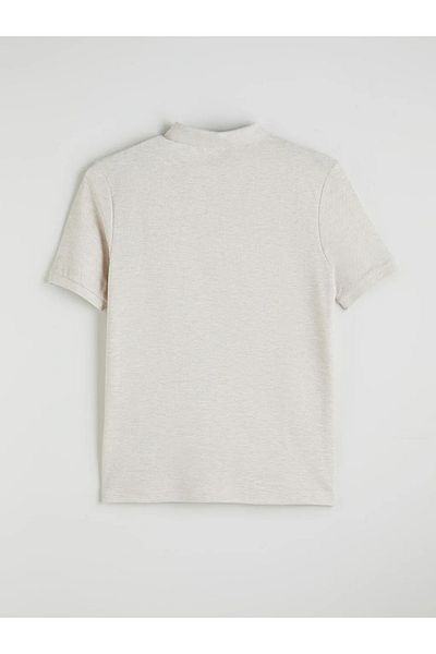LC Waikiki Xside Beige Polo Collar Men's T-Shirt