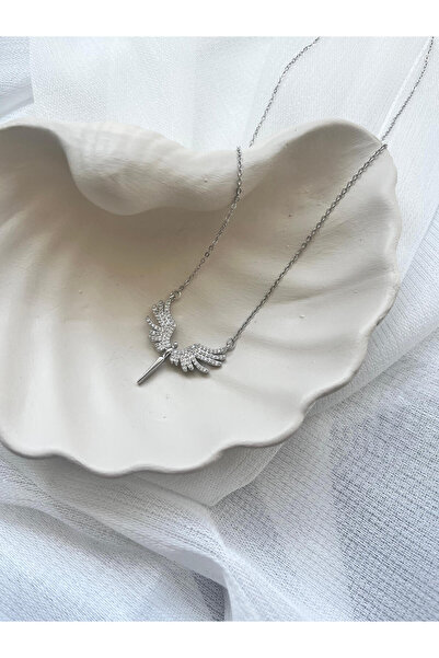 Vixora Zincirli Zirkon Anka Kuşu Kolye