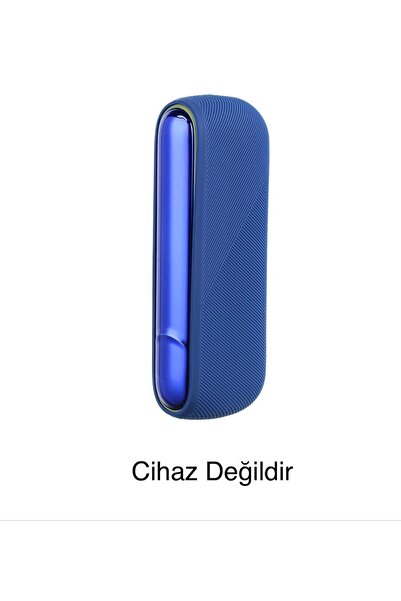 Zigver Iqos Iluma Modeli Için Silikon Kılıf Seti Dark Blue(TEREA ILE ÇALIŞAN CİHAZA UYUMLUDUR)