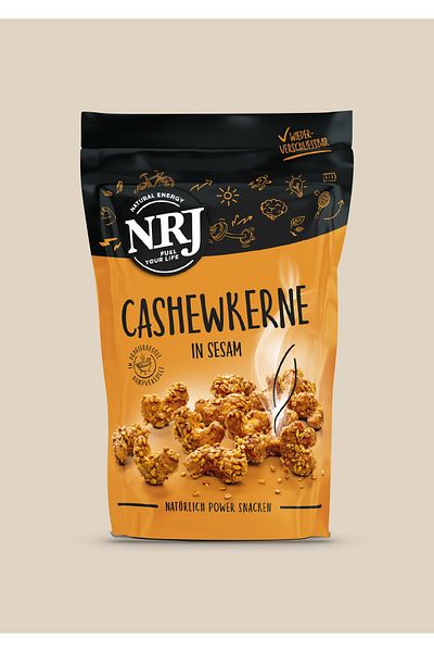 Meray CASHEW KERNELS, SESAME COATED 150 GR