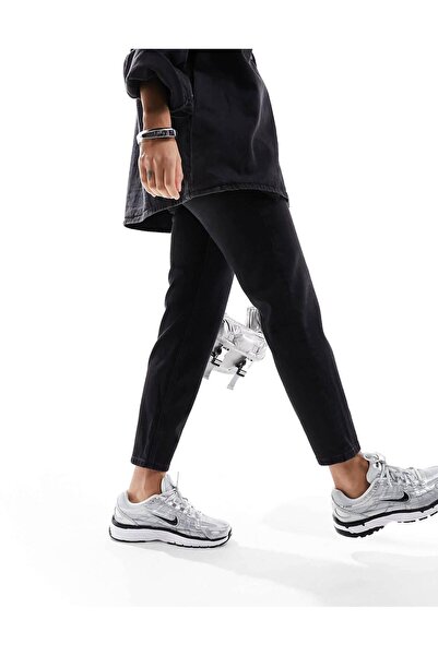 geenz manifacture Accordion High Waist Lycra Mom Jeans Skinny Leg Jeans