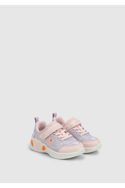 lumberjack Prinzessin Pudra Deri Kız Çocuk Sneaker