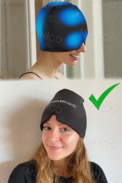 Munico Sıcak Soğuk Terapi Buz Kapağı Ağrıyı Rahatlatmak Için Buz Şapka Göz Ma...