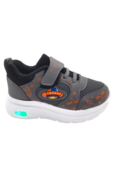 ellaboni Boy's Lightweight Anatomical Sole Lighted Sports Shoes Sneaker