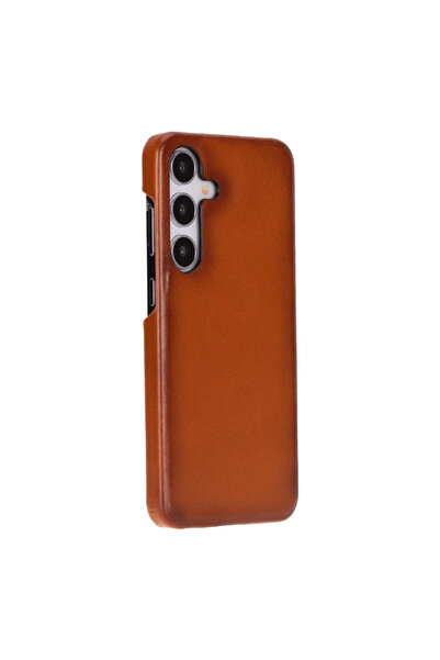 Genel Markalar Samsung Galaxy S25 Uyumlu, Hakiki Deri, El Yapımı Arka Kapak, ...