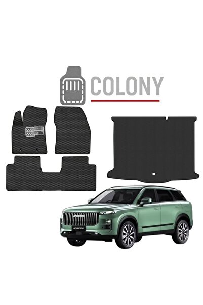 COLONY Jaecoo 7 4X4 Hücreli Premium Eva Paspas Seti & Bagaj Havuzu Tam Set