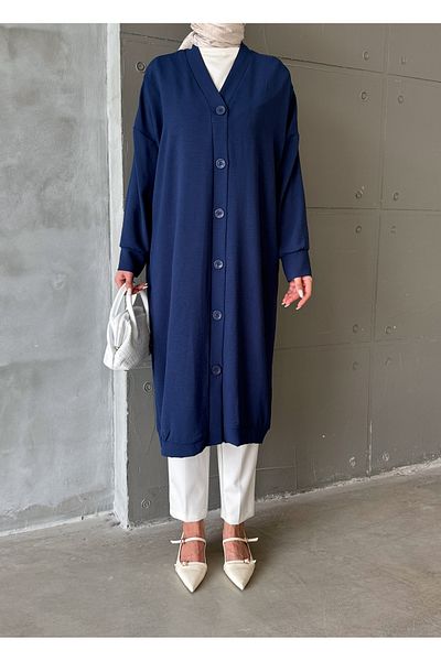 hacer ayaydın Cap & Abaya - Dark blue - Oversize