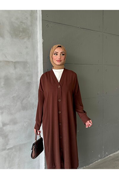 Aranlı tekstil Buttoned Standard Size Oversize Cap/Tunic
