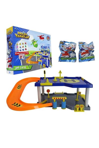 LiderGlobal Wonderful Wings Jett Garage Play Set