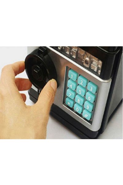 naque Safe-Shaped Password Piggy Bank