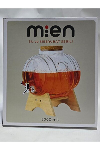 abnturk 5000 Ml Su Ve Meşrubat Sebili 5 Lt Kapasiteli Musluklu Damacana Torna...