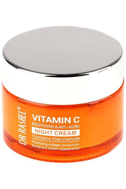 DR.RASHEL كريم ليلي بفيتامين سي لتفتيح البشرة ومضاد للشيخوخة 50 جرام