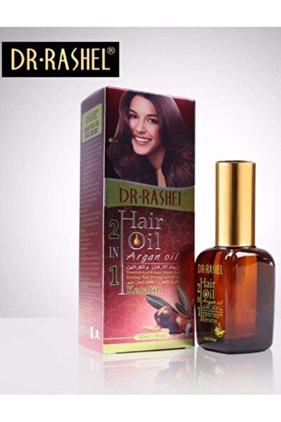 DR.RASHEL argan hair oil with keratin 2+1