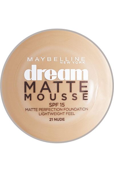 Maybelline New York Maybelline Dream Matte Mousse SPF 15 Foundation & Primer 21 Nude,18ml