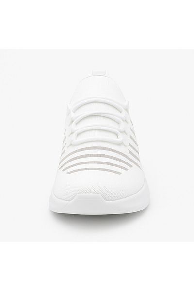 BESKAR Pantofi sport Wina White Knitwear