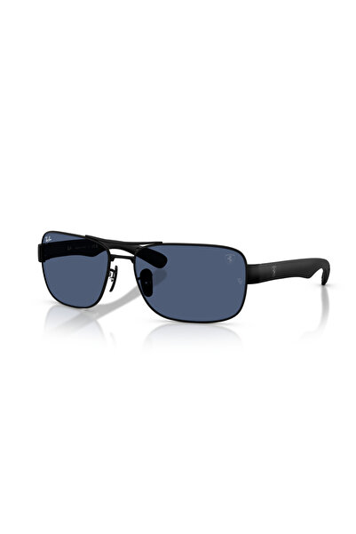 Ray-Ban نظارات شمسية مربعة للجنسين من راي بان - RB 3763M - مقاس العدسة: 64 مم...