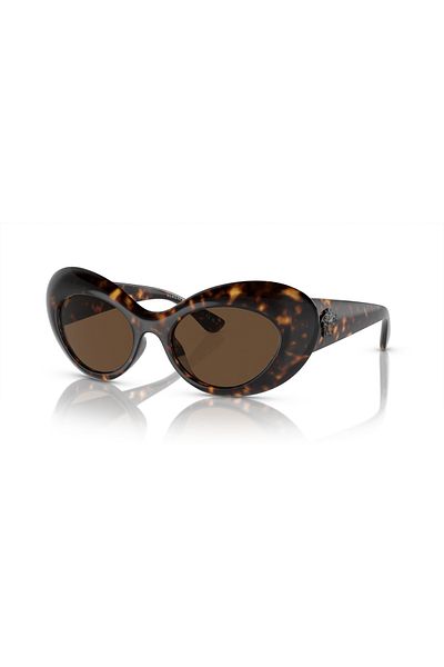 Ray-Ban Women Oval Sunglasses- Ve 4456u - Lense Size:52mm - Havana