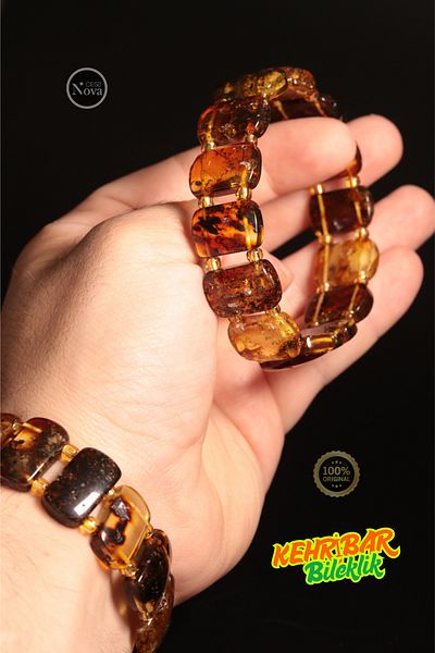 CessNova Bracelet - Brown - Natural Stone